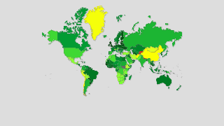 Countries by Average Elevation Thumbnail